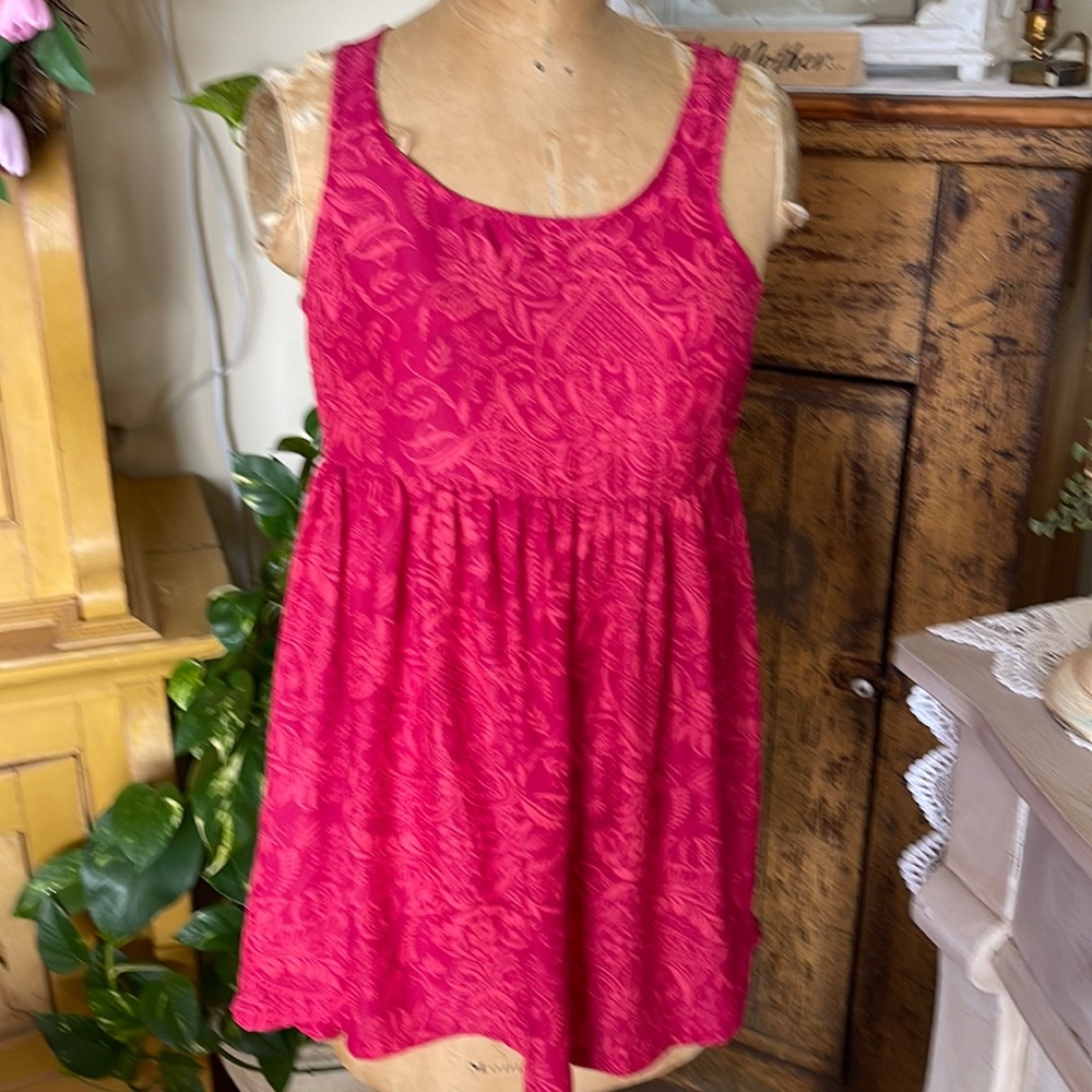 Red pink camisole